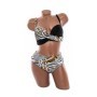 Costum de baie dama L905 LEOPARD-NEGRU | MEINA