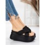 Papuci Dama cu Platforma 8325 BLACK | MEI