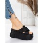 Papuci Dama cu Platforma 8325 BLACK | MEI