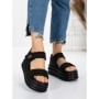 Sandale Dama cu Platforma 8577 BLACK | MEI