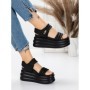 Sandale Dama cu Platforma 8577 BLACK | MEI