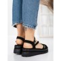 Sandale Dama cu Platforma 5HXS6 BLACK | MEI