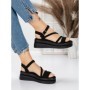 Sandale Dama cu Platforma 5HXS6 BLACK | MEI