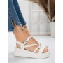 Sandale Dama cu Platforma 5HXS6 WHITE | MEI