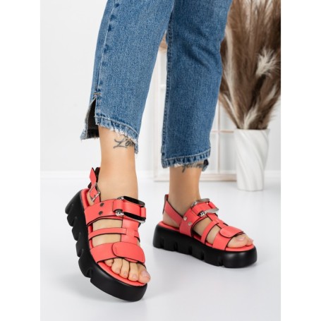 Sandale Dama cu Talpa Joasa 5HXS18 PINK | MEI