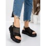 Sandale Dama cu Talpa Joasa 5HXS21 BLACK | MEI