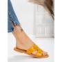 Papuci Dama cu Talpa Joasa 3AW307 YELLOW | MEI