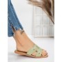 Papuci Dama cu Talpa Joasa 3AW307 CYAN | MEI