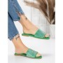 Papuci Dama cu Talpa Joasa 3AQ18 GREEN | MEI