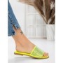 Papuci Dama cu Talpa Joasa 3AQ18 VERDE FLUORESCENT | MEI