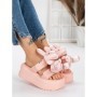 Papuci Dama cu Platforma 3WL229 PINK | MEI
