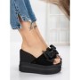 Papuci Dama cu Platforma 3AW326 BLACK | MEI