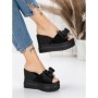 Papuci Dama cu Platforma 3AW326 BLACK | MEI