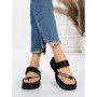 Papuci Dama cu Talpa Joasa 3AW291 BLACK | MEI