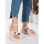 Sandale Dama cu Talpa Joasa 5WL23 PINK | MEI