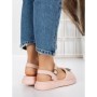 Sandale Dama cu Talpa Joasa 5WL23 PINK | MEI
