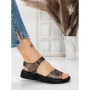 Sandale Dama cu Talpa Joasa 5XJ56 GUNCOLOR | MEI
