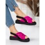Sandale Dama cu Talpa Joasa 5H17 ROSE | MEI