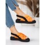 Sandale Dama cu Talpa Joasa 5H17 ORANGE | MEI