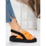 Sandale Dama cu Talpa Joasa 5H17 ORANGE | MEI