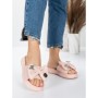 Papuci Dama cu Talpa Joasa 5WL21 PINK | MEI