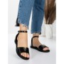 Sandale Dama cu Talpa Joasa 5PT5 BLACK | MEI