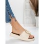 Papuci Dama cu Talpa Joasa 3AW311 BEIGE | MEI