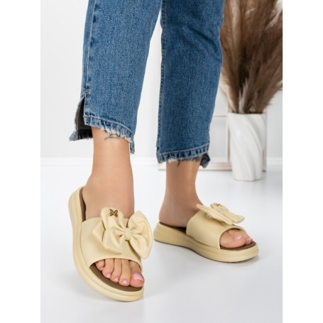 Papuci Dama cu Talpa Joasa 3AW311 GREEN | MEI