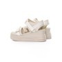 Sandale Dama din piele naturala 1036139 WHITE | FORMAZIONE