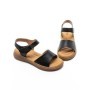 Sandale Dama din piele naturala 53301 BLACK | BERLINER