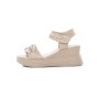 Sandale Dama din piele naturala 8702-1 CREAM | FORMAZIONE