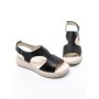 Sandale Dama din piele naturala 56686 BLACK | BERLINER