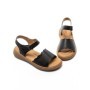 Sandale Dama din piele naturala 53302 BLACK | BERLINER