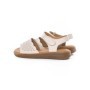 Sandale Dama din piele naturala 53302 CREAM | BERLINER