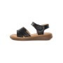 Sandale Dama din piele naturala 53303 BLACK | BERLINER
