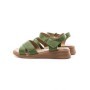 Sandale Dama din piele naturala 22108 GREEN | FORMAZIONE