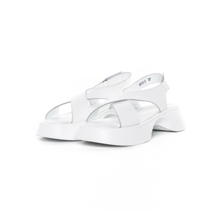 Sandale Dama din piele naturala K249-2 WHITE | FORMAZIONE