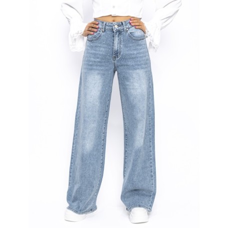 Blugi Dama KL516-3 ALBASTRU | MINA