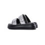 Papuci Dama cu Talpa Joasa 888-2 BLACK-SILVER | FASHION