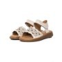 Sandale Dama din piele naturala 33177 CREAM | FORMAZIONE