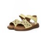Sandale Dama din piele naturala 33177 YELLOW | FORMAZIONE