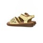 Sandale Dama din piele naturala 33177 YELLOW | FORMAZIONE