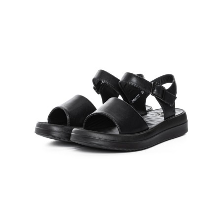 Sandale Dama din piele naturala 246611T BLACK | FORMAZIONE