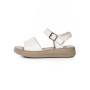 Sandale Dama din piele naturala 246611T CREAM | FORMAZIONE