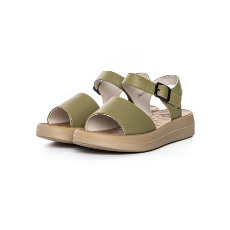 Sandale Dama din piele naturala 246611T GREEN | FORMAZIONE