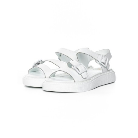 Sandale Dama din piele naturala K247-1 WHITE | FORMAZIONE