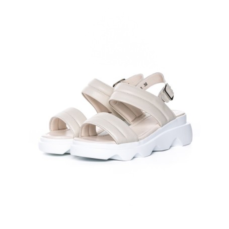 Sandale Dama din piele naturala K249-3 CREAM | FORMAZIONE