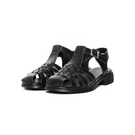 Sandale Dama din piele naturala 5250 BLACK | FORMAZIONE