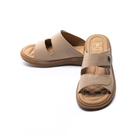 Papuci Dama din piele naturala 33173 APRICOT | FORMAZIONE