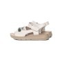Sandale Dama din piele naturala 246613T CREAM | FORMAZIONE